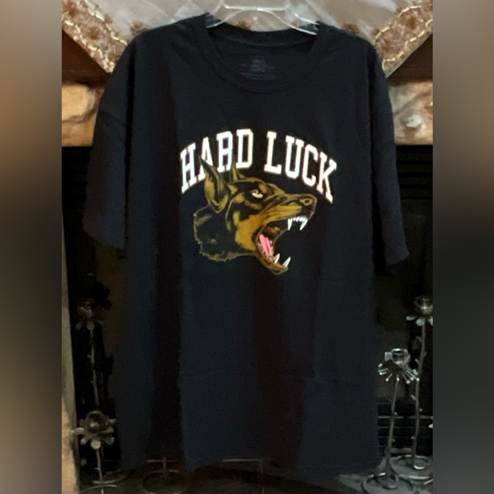 Hard Luck Black Short Sleeves T-Shirt - Picture 4 of 4